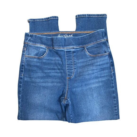 Sz.10*Gloria Vanderbilt*All-Around Slimming Effect*Blue Leggings/Jeans - Picture 2 of 4